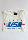 USA Vintage Crop Tee