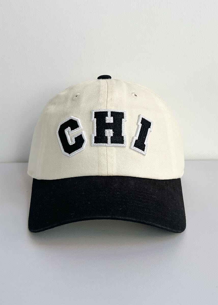 Chi 2-Tone Baseball Cap - Black