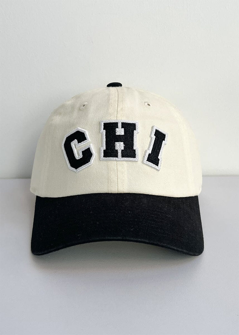 Chi 2-Tone Baseball Cap - Black