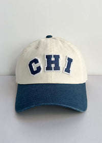 Chi 2-Tone Baseball Cap - Breaker Blue