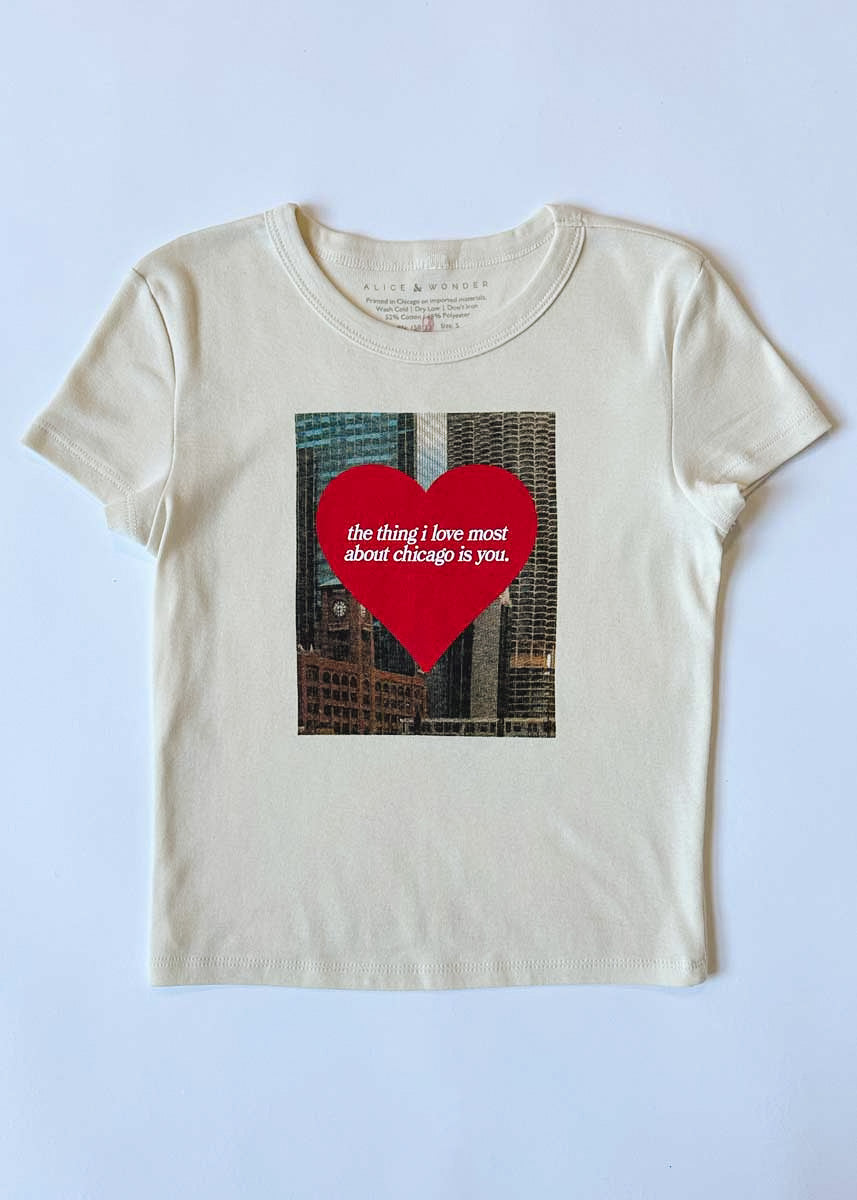 The Thing I Love Most Baby Tee