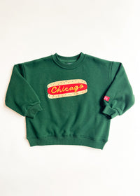 Chicago Hot Dog Oversized Sweatshirt