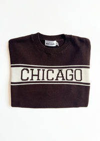 Chicago Mini Athletic Sweater - Espresso