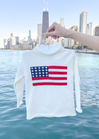 Flag Rollneck Sweater