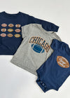 Chicago Football Toddler Sweatshirt - Navy