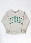 Chicago Classic Crew Sweatshirt – Vintage Feather & Green