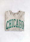 Chicago Classic Crew Sweatshirt – Vintage Feather & Green