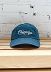 Chicago Chainstitch Dad Hat - Breaker Blue