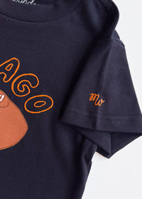 It's All Fun & Games Toddler Tee - Navy