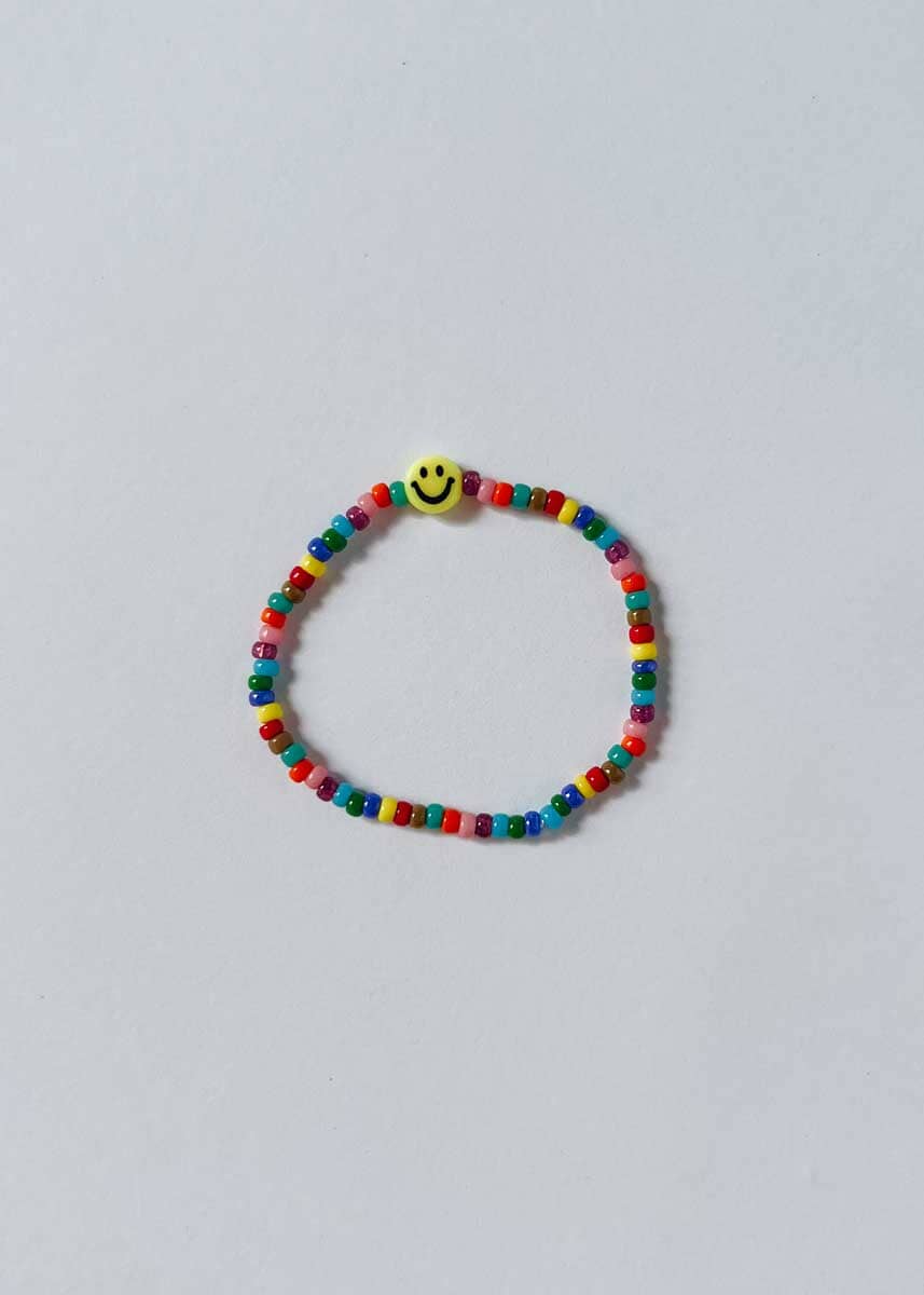 Fun Beads Bracelet - Gold Smile – Alice & Wonder