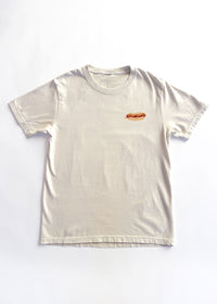 NYC Hot Dog Stand Unisex Tee - Natural
