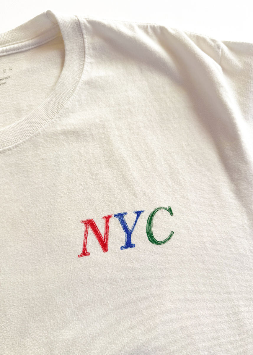 NYC Bodega Unisex Tee - Natural