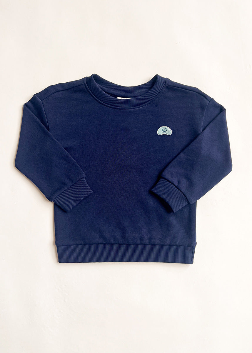 Mr. Bean French Terry Top & Pant Set - Navy