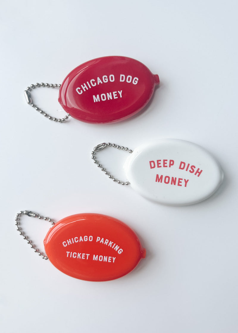 Chicago Dog Money Coin Pouch