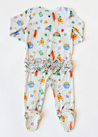 Luck of the Chi-rish Ruffle Footie