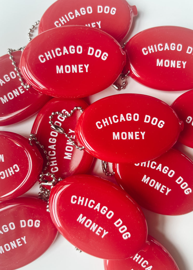 Chicago Dog Money Coin Pouch