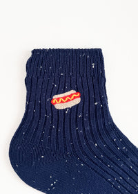 NYC Hot Dog Icon Sock