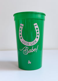 Good Luck Babe! Stadium Cup - Green