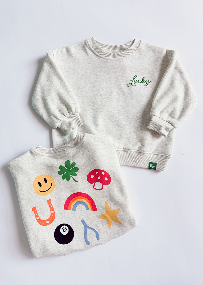 Lucky Icons Oversized Sweatshirt