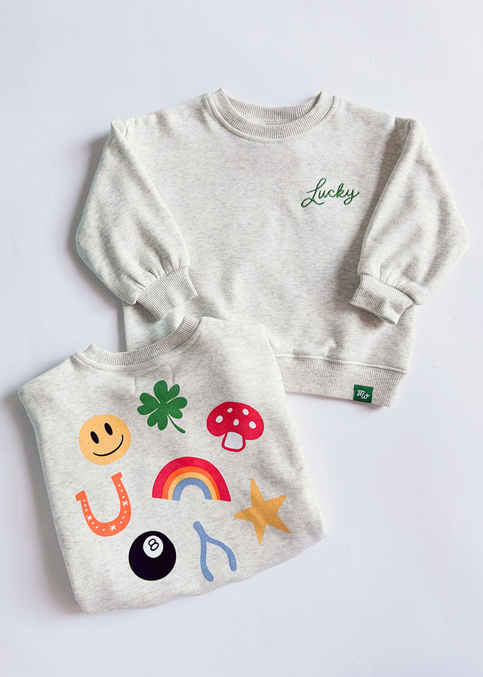 Lucky Icons Oversized Sweatshirt