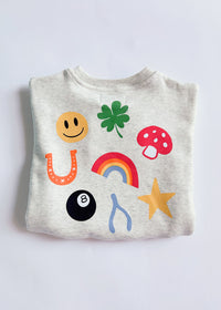 Lucky Icons Oversized Sweatshirt