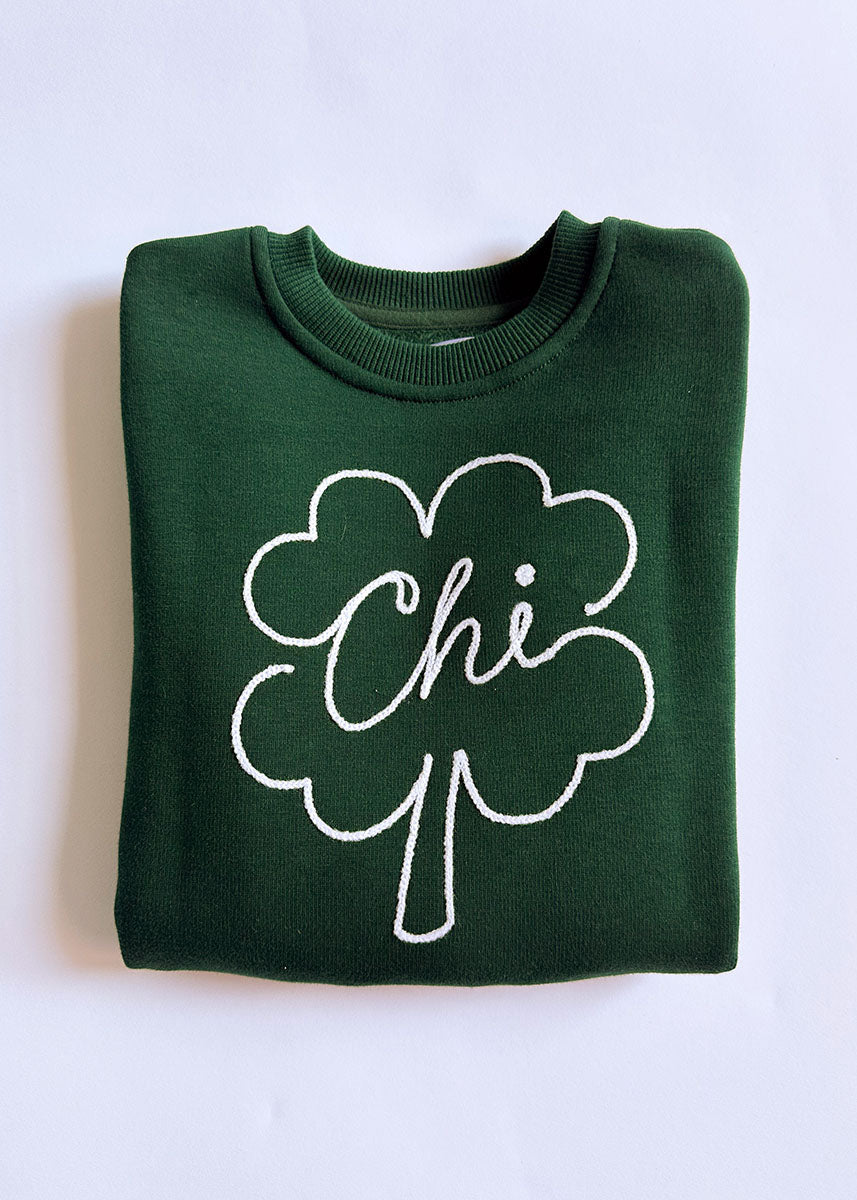 Chi Clover Oversized Sweatshirt