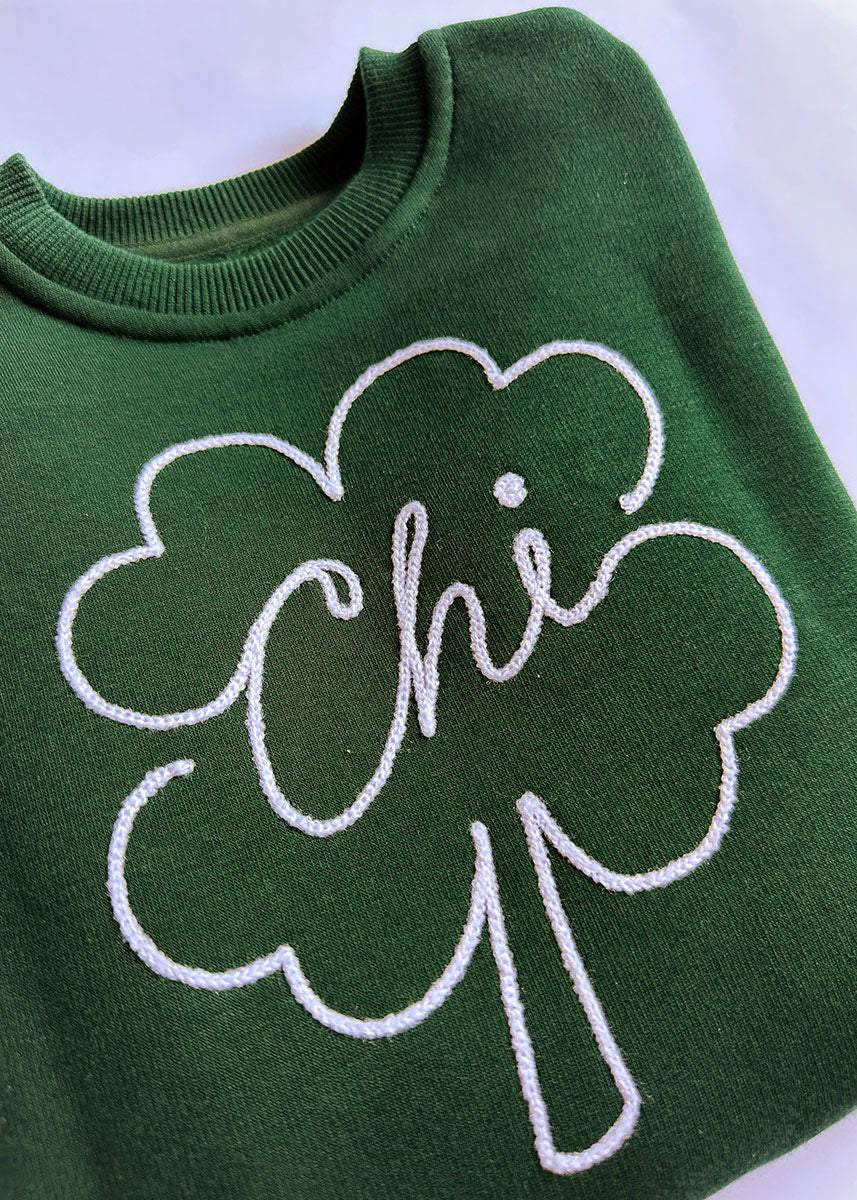 Chi Clover Oversized Sweatshirt