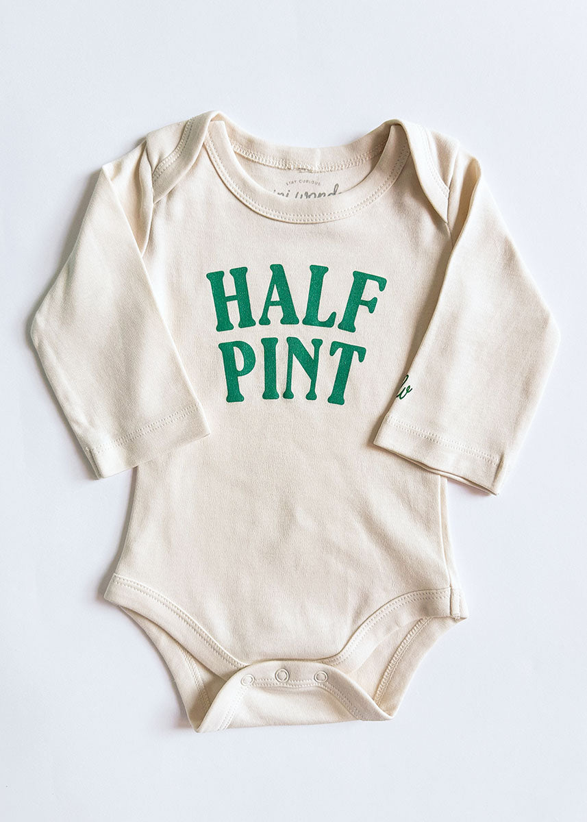 Half Pint Long Sleeve Onesie