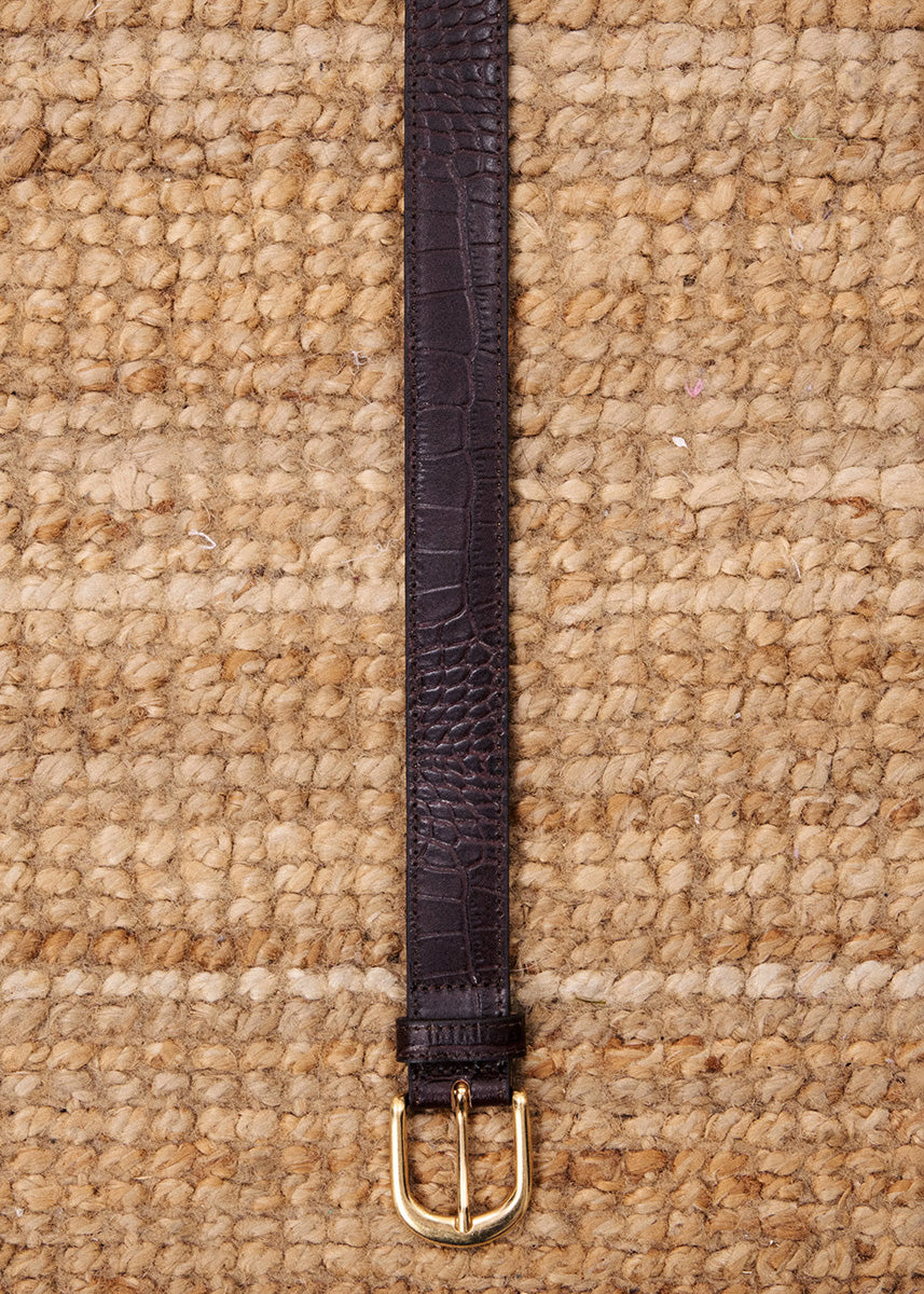 Maurois Belt - Marron Glace