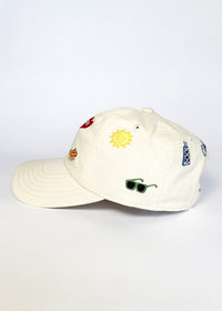 Youth Chicago Icons Hat - Ivory