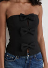 Luisa Corset Top - Black