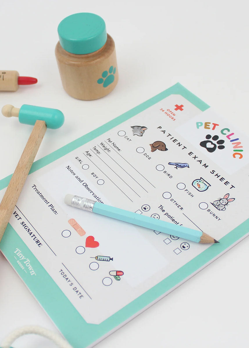 Tiny Town Play Notepad - Pet Clinic