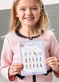 Tiny Town Play Notepad - Nail Salon & Spa