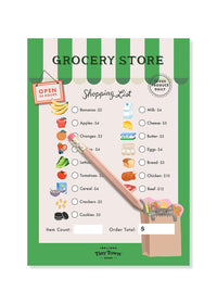 Tiny Town Play Notepad - Grocery Store