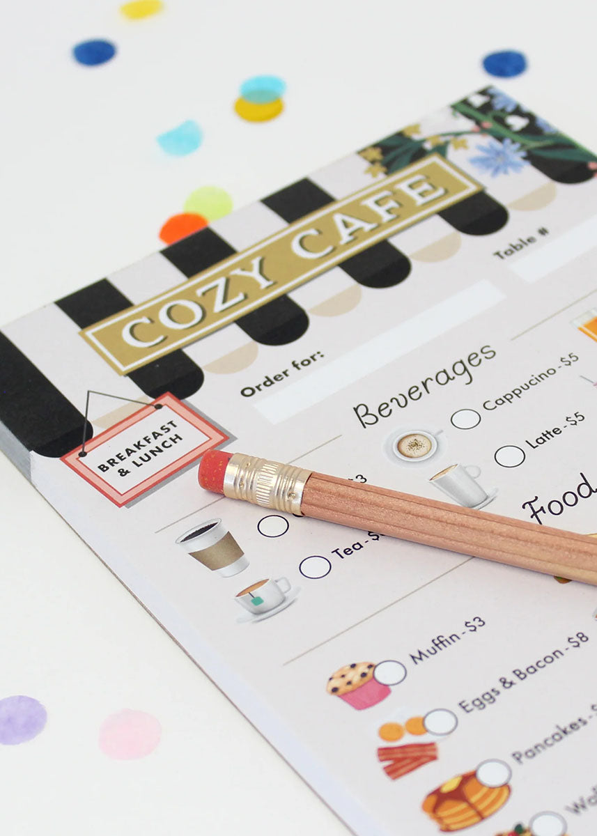 Tiny Town Play Notepad - Cozy Cafe