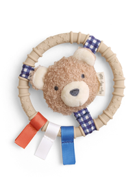 Itzy Teething Ring Pal - Taupe Bear