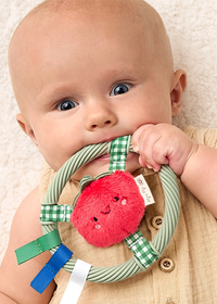 Itzy Teething Ring Pal - Tomato