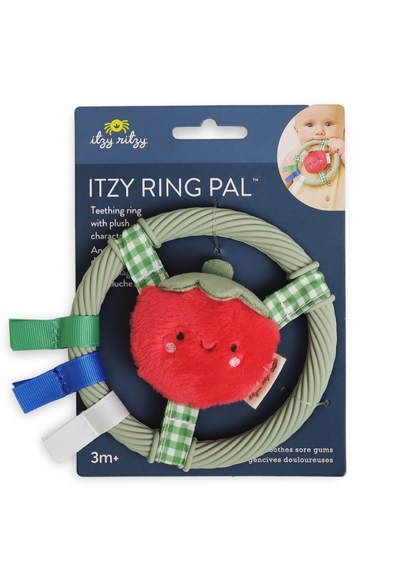 Itzy Teething Ring Pal - Tomato