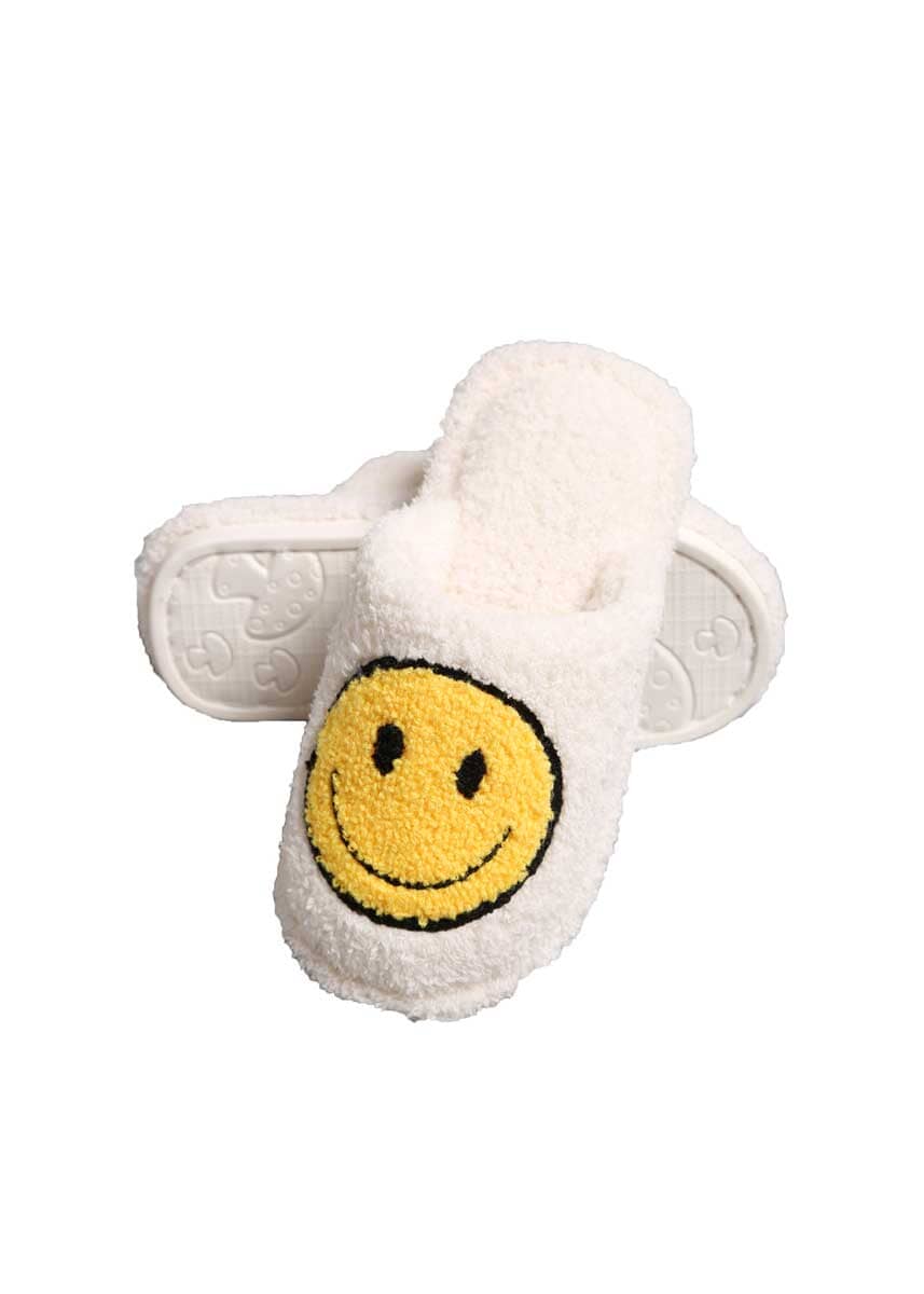 Kids Happy Face Slippers