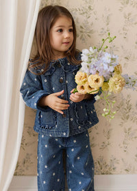 Amandine Jacket - Josie Floral Denim