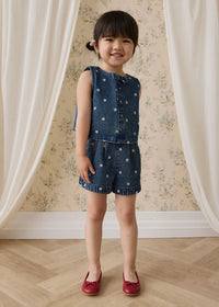 Jardine Short - Josie Floral Denim