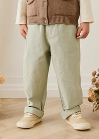 Ali Linen Pant - Lichen