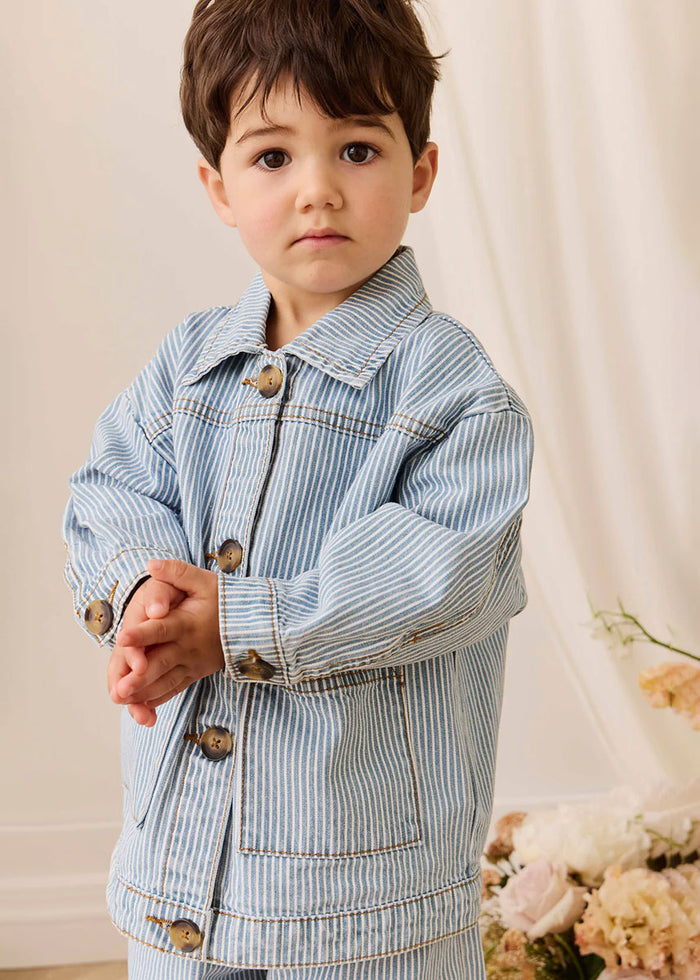 Axel Jacket - Holiday Stripe