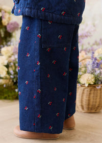 Amandine Pant - Cerise Denim