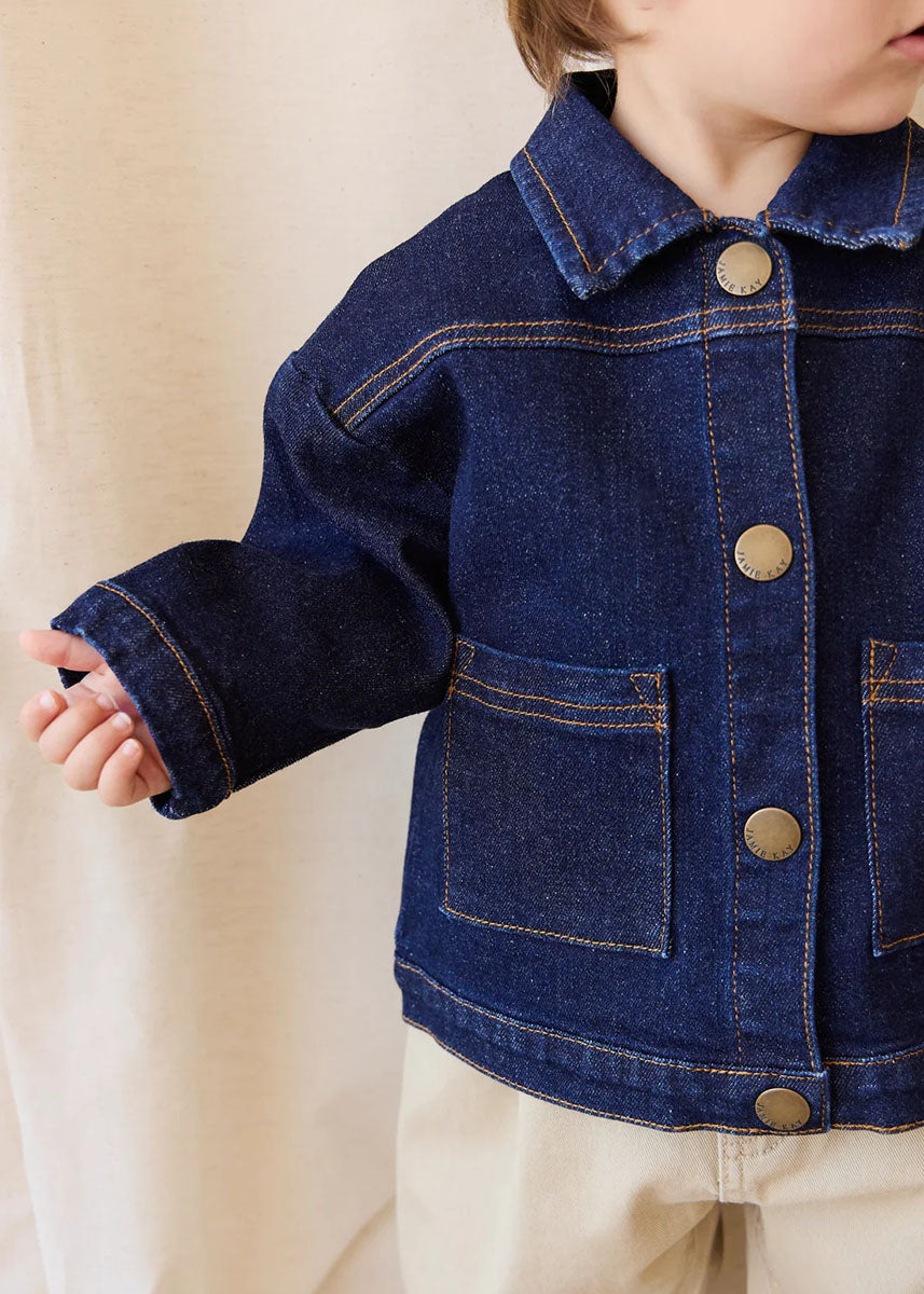 Marty Jacket - Mid Indigo Denim