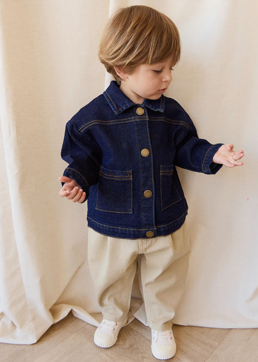 Marty Jacket - Mid Indigo Denim