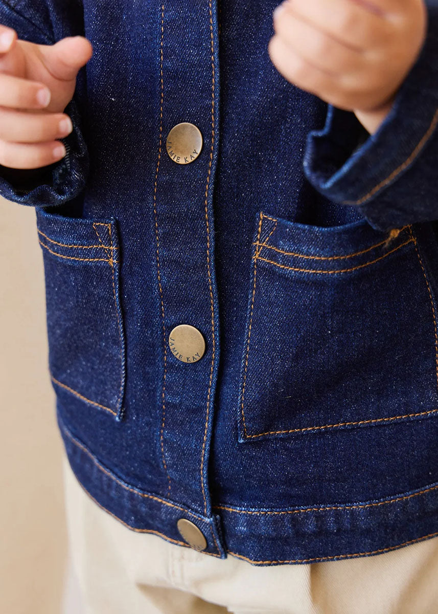 Marty Jacket - Mid Indigo Denim