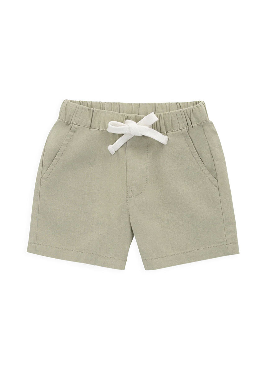 Ali Linen Short - Lichen