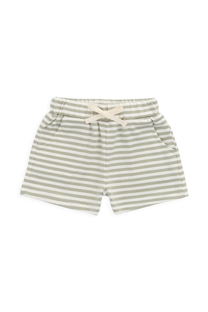 Wesley Short - Narrow Lichen/Cloud Stripe