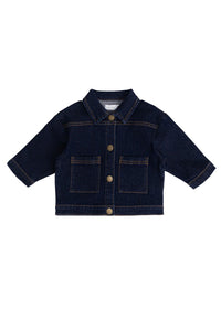 Marty Jacket - Mid Indigo Denim